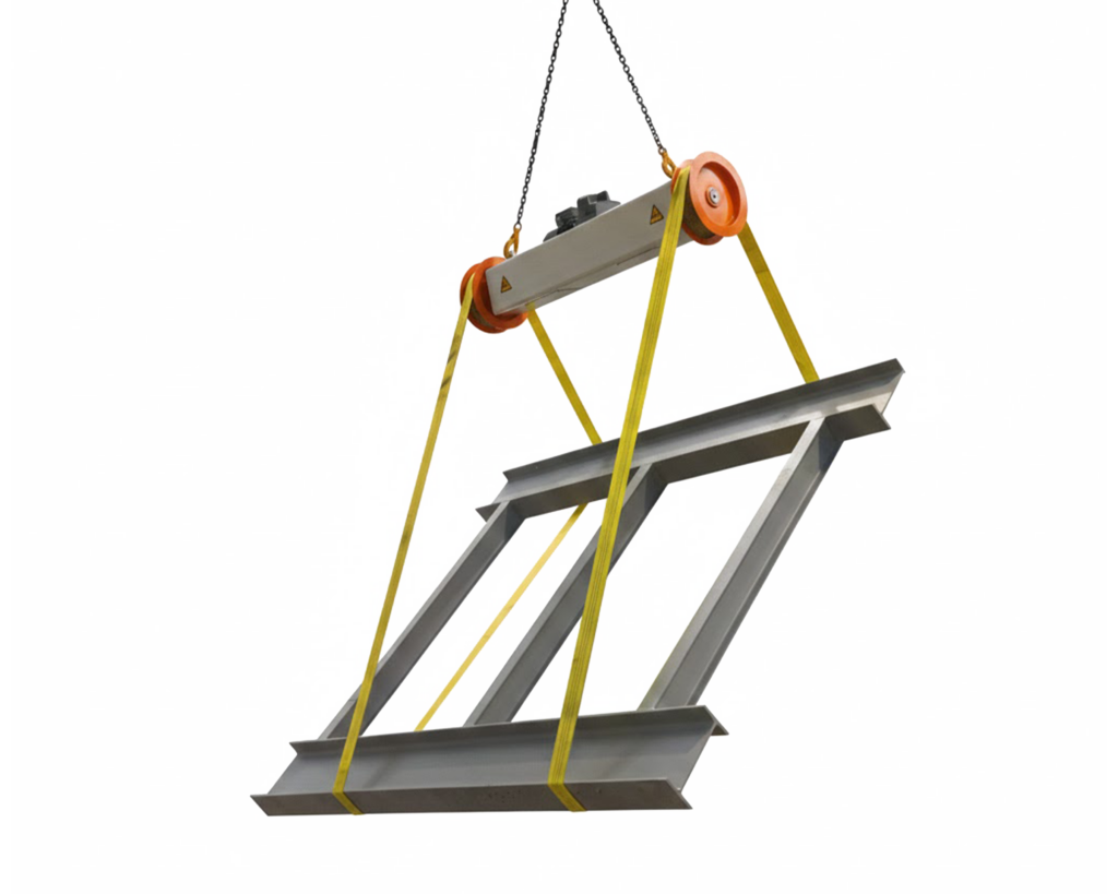 Rotatori sopraelevati Serie OHR Siem Lift per rotazione industriale dei carichi.