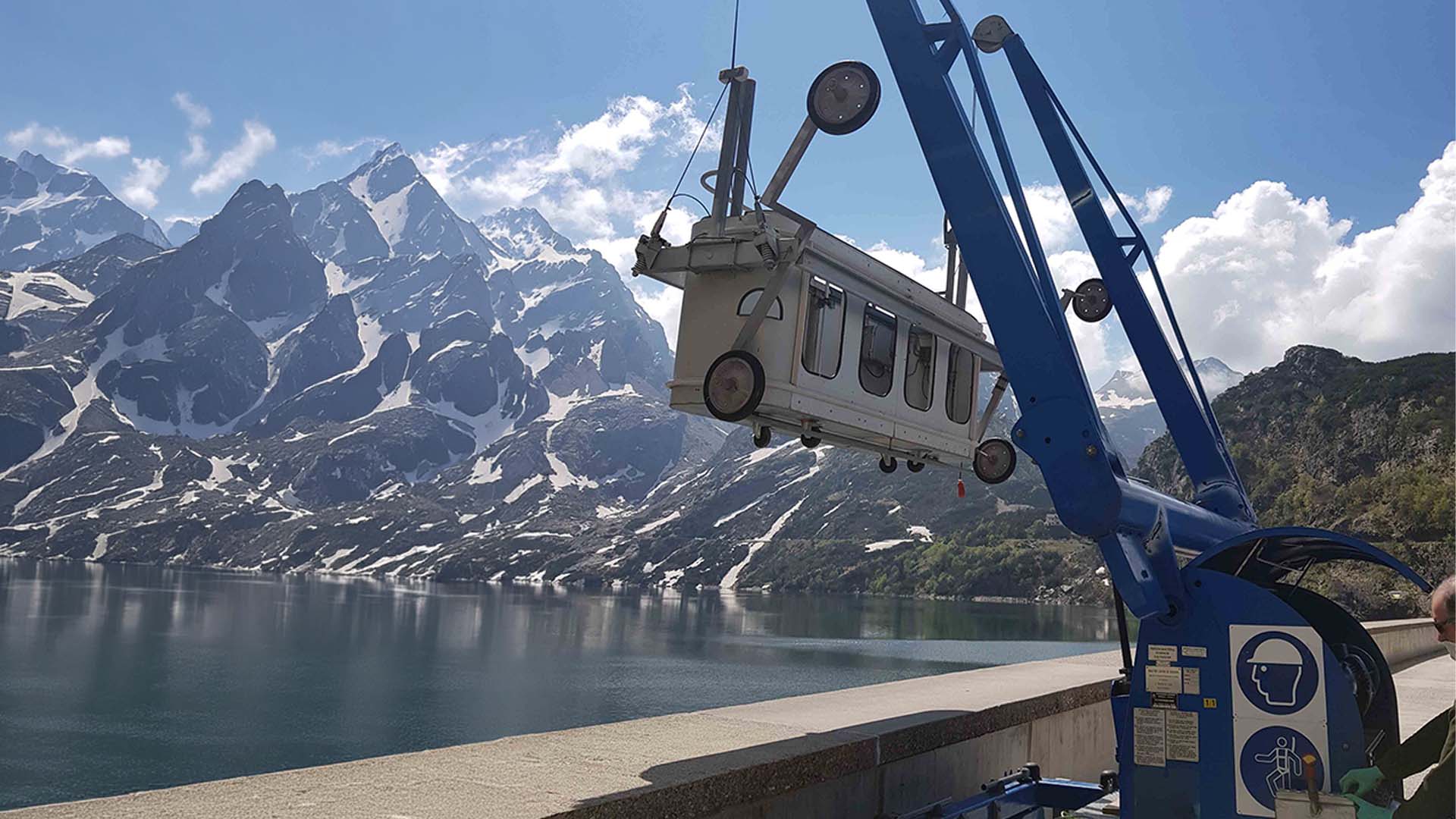 Diga del Barbellino: modernizzazione in alta quota con Siem Lift